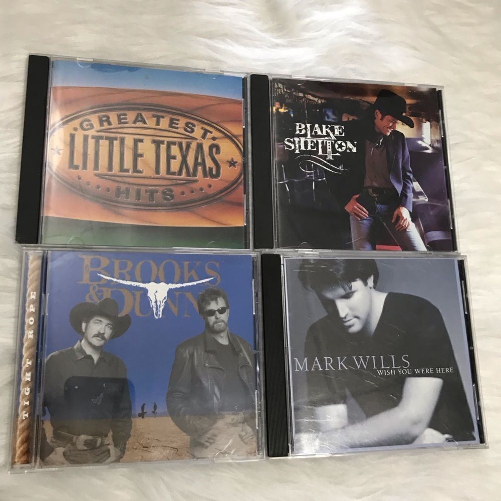 d 1990s Y2K Country CDs‎ Blake Shelton Little Texas Brooks & Dunn Mark Wills